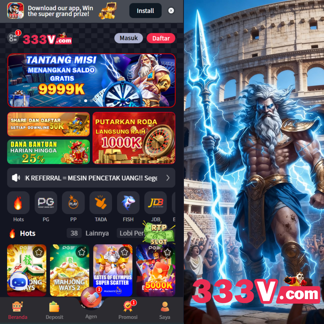333V - 333v Login Download Mudah 💎