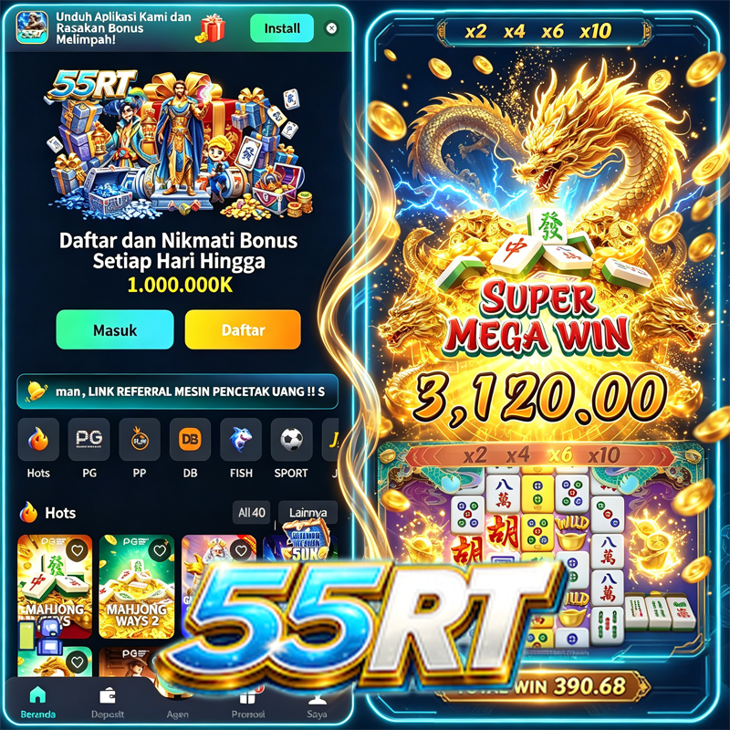 55RT - Daftar Akun 55rt Aman