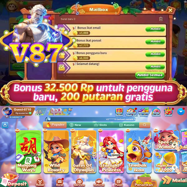 V87 - v87 App Akun Aman Terbaru 🔥